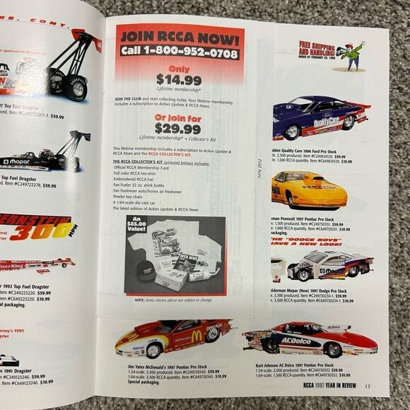 RCCA 1997 Year in Review Vintage Jan 1998 Magazine - Picture 3 of 6